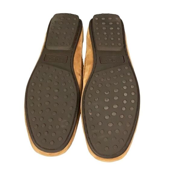 Ralph Lauren Tan Suede Roberts Driver Loafer Mens Casual Shoes 11.5D Needs Laces